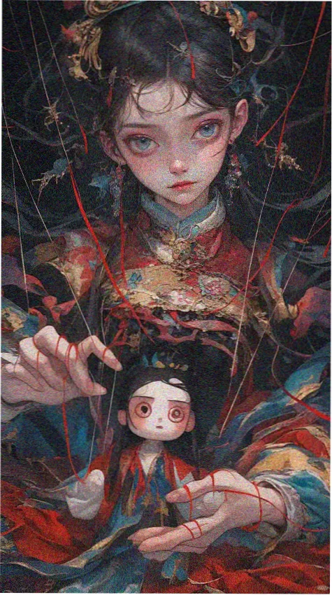 漫改剧纸上王国海报